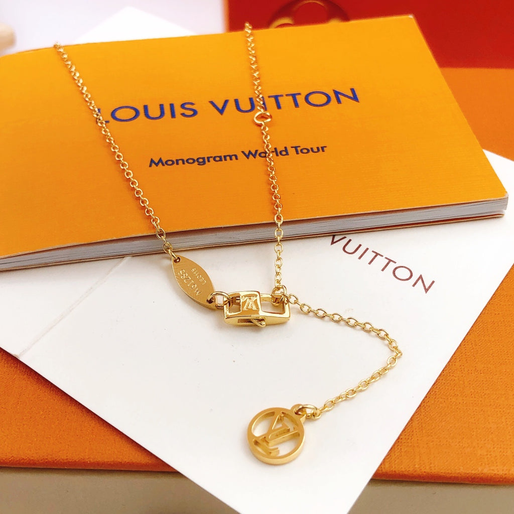 Louis Vuitton Pink Mother-of-Pearl Necklace - album image 2