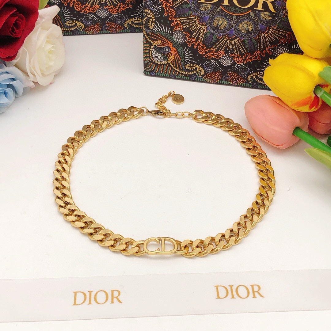 Dior CD Curb-Chain Necklace - product image 1