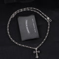 Chrome Hearts Long Petite Cross Chain Necklace - album image 1
