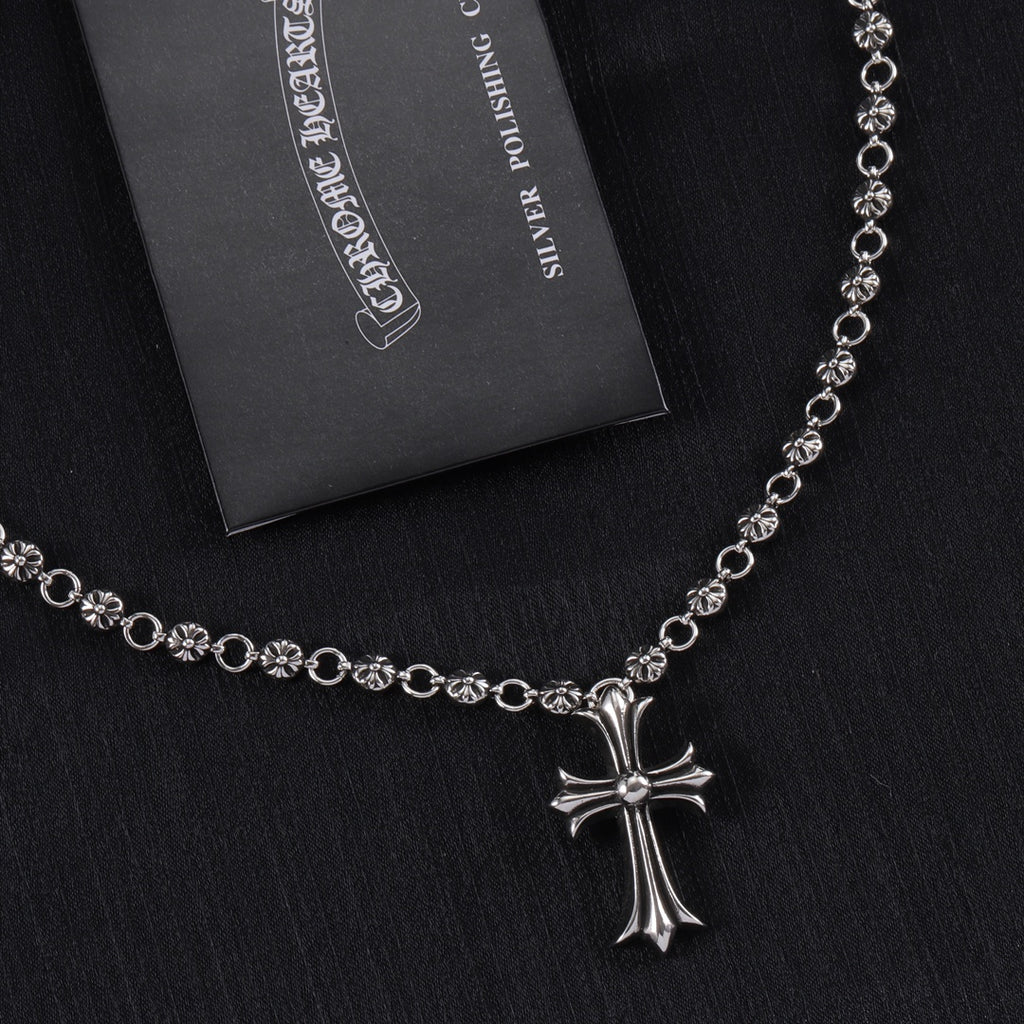 Chrome Hearts Long Petite Cross Chain Necklace - album image 6