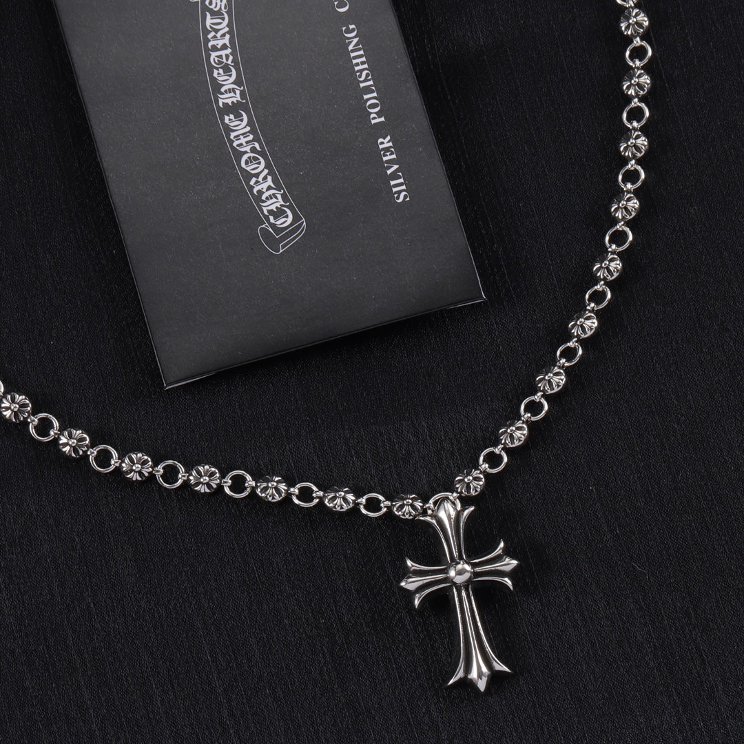Chrome Hearts Long Petite Cross Chain Necklace - album image 6