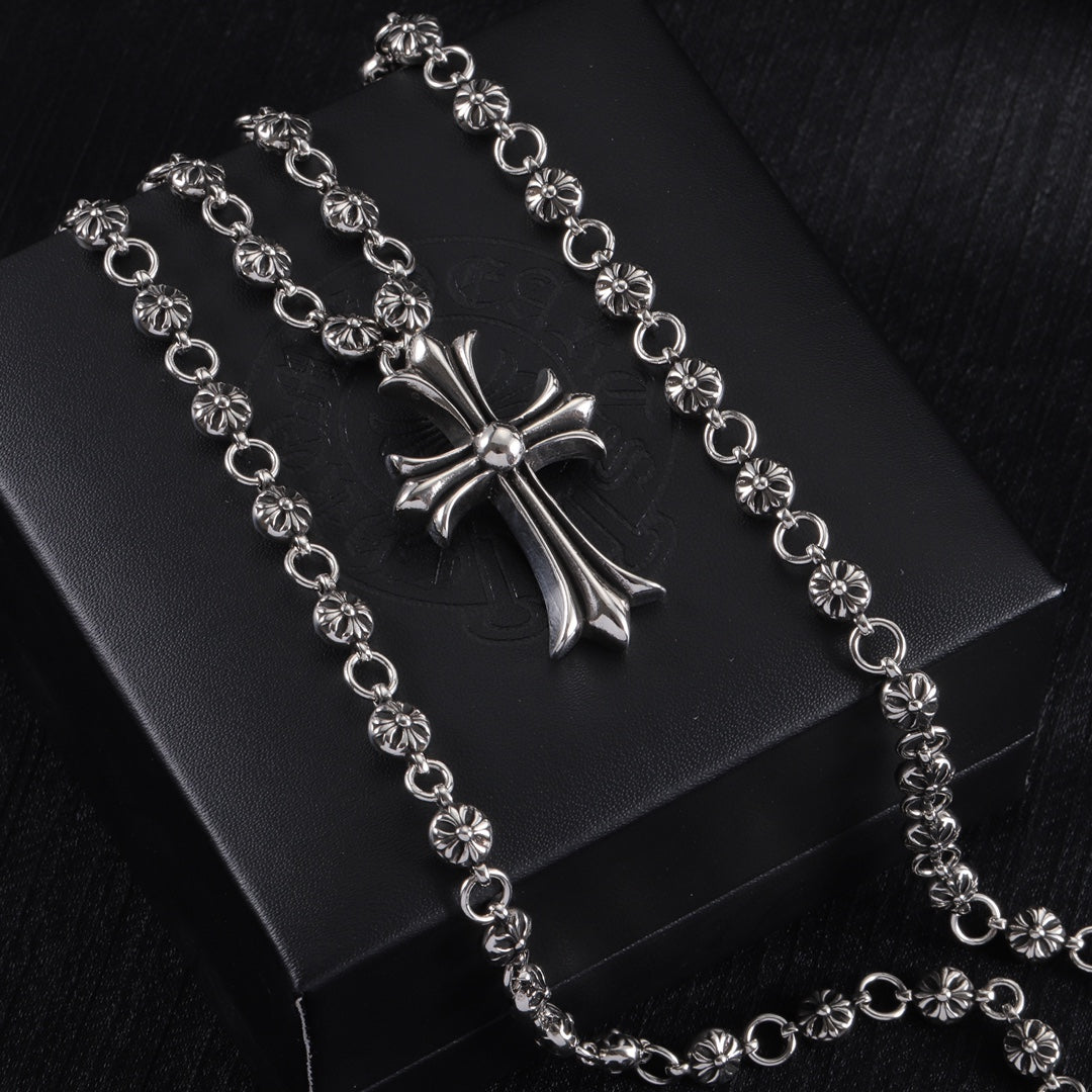 Chrome Hearts Long Petite Cross Chain Necklace - album image 2