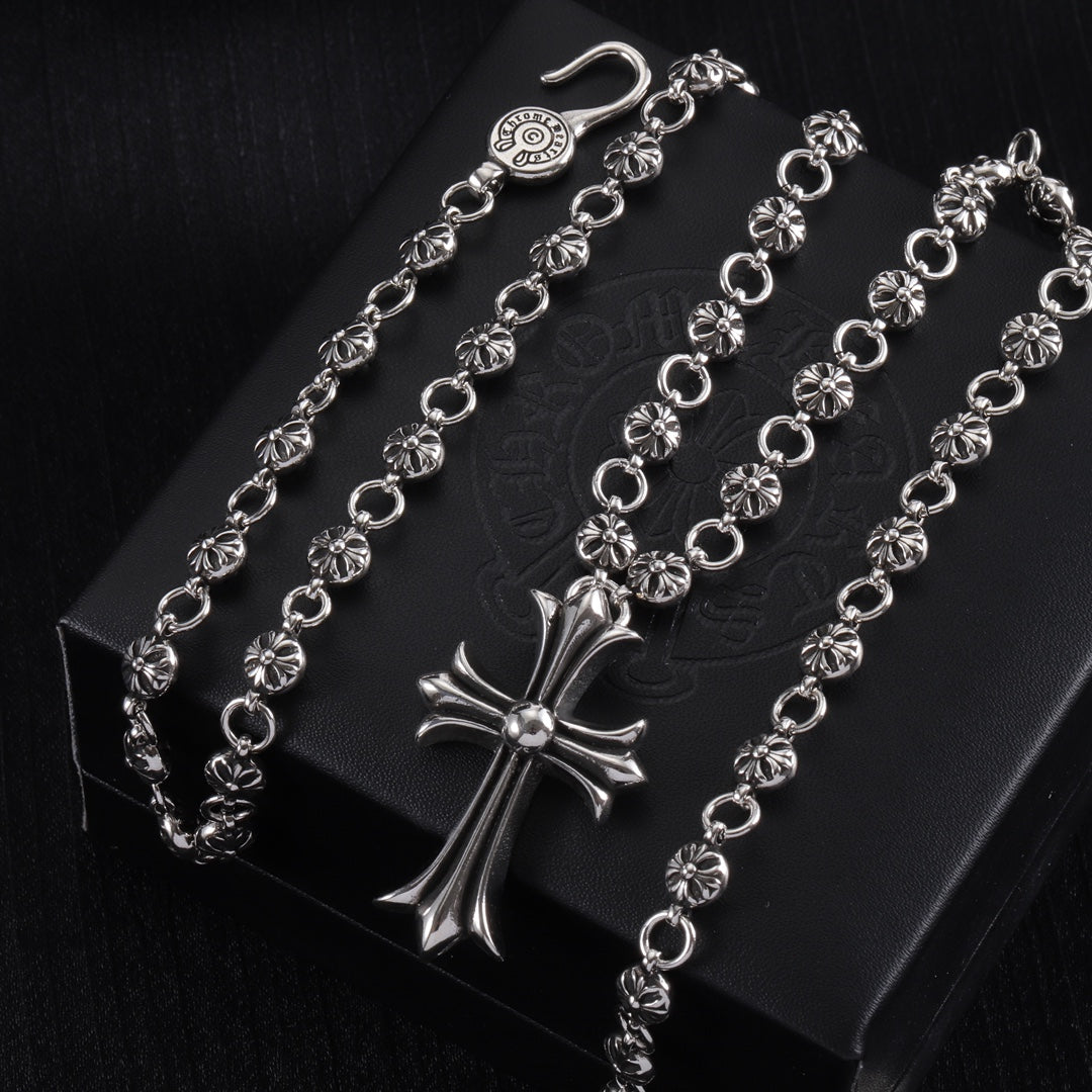 Chrome Hearts Long Petite Cross Chain Necklace - album image 3