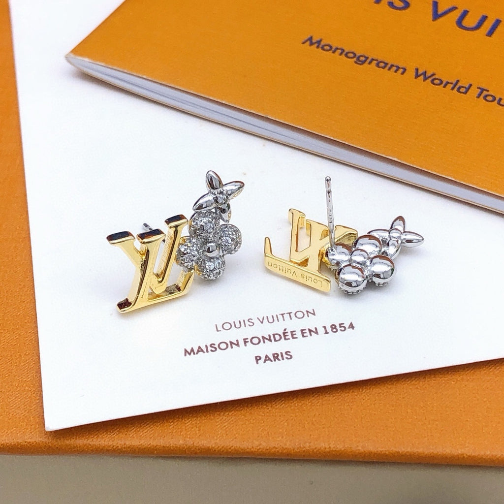 Louis Vuitton Silver-Tone Earrings - album image 3