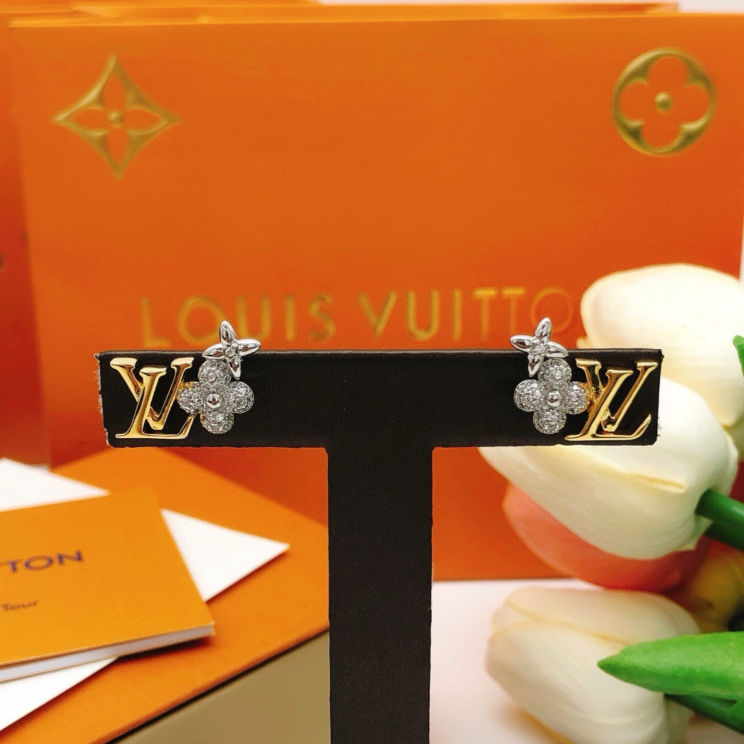 Louis Vuitton Silver-Tone Earrings - album image 6