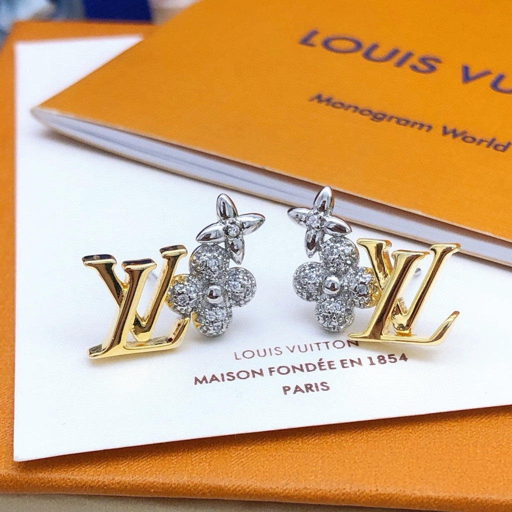 Louis Vuitton Silver-Tone Earrings - album image 1