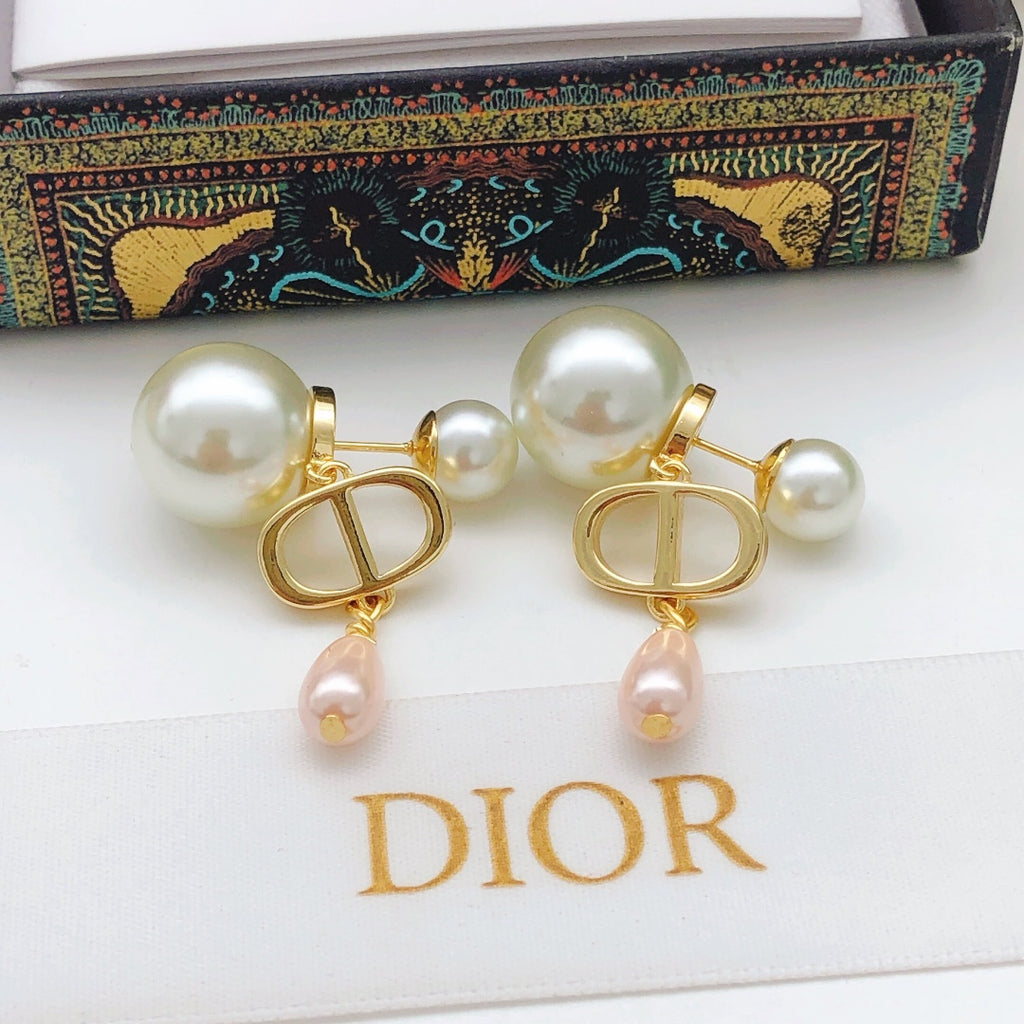 Dior CD Pink Drop Tribales Earrings - product image 8