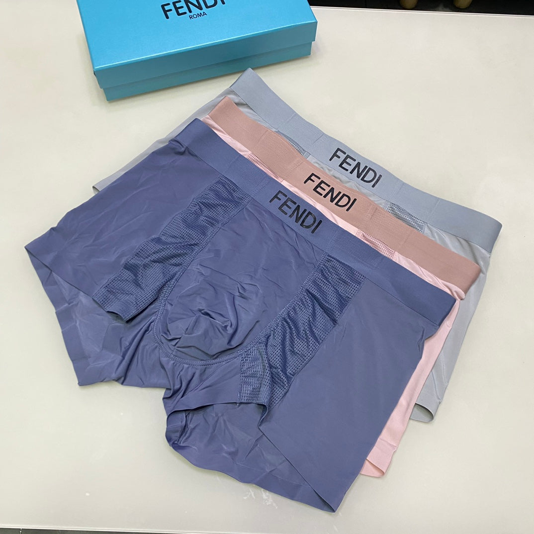 Fendi minimal lettered waist boxer briefs - view 1