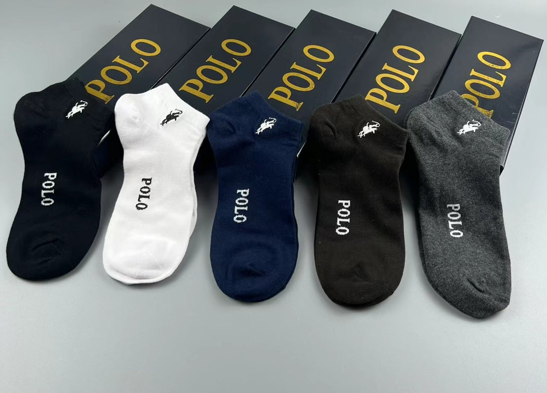 Polo Ralph Lauren neutral foot lettering ankle socks, image 6