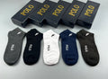 Polo Ralph Lauren neutral foot lettering ankle socks, image 1