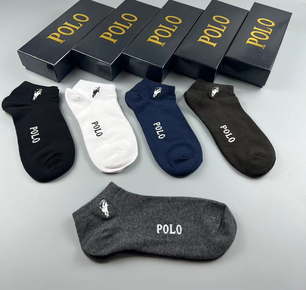 Polo Ralph Lauren neutral foot lettering ankle socks, image 4