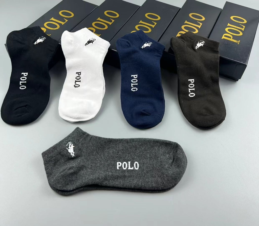 Polo Ralph Lauren neutral foot lettering ankle socks, image 5