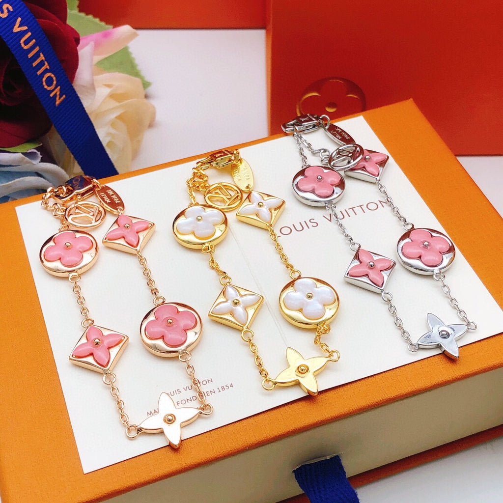 Louis Vuitton Pink Flower Bracelet - album image 4