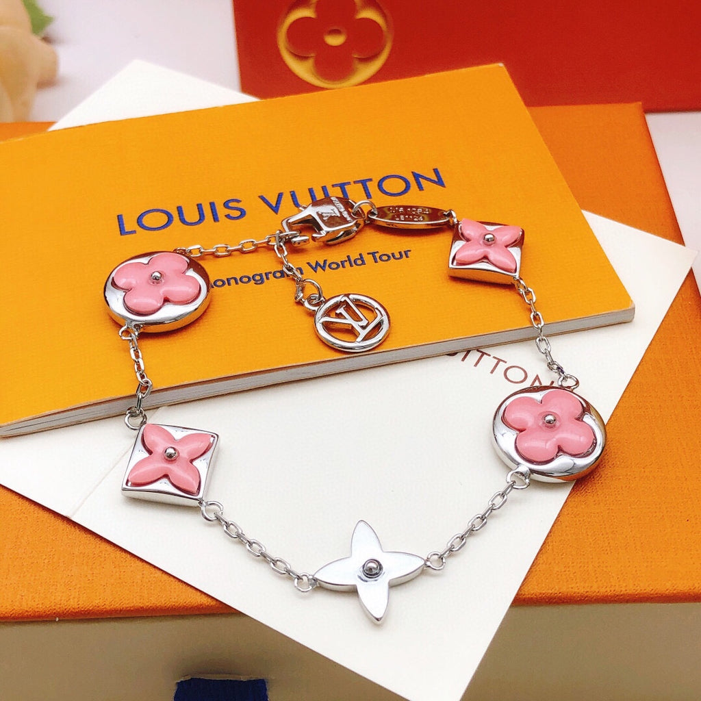 Louis Vuitton Pink Flower Bracelet - album image 1