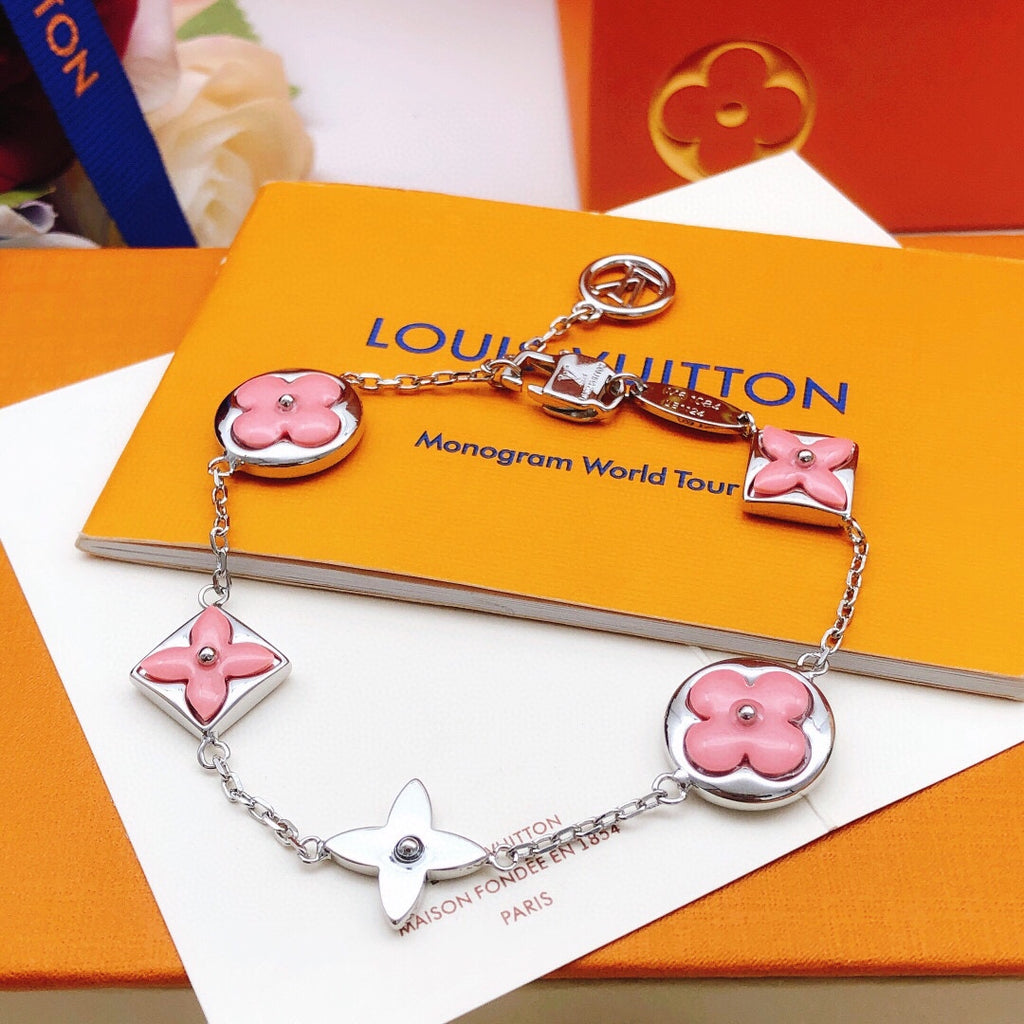 Louis Vuitton Pink Flower Bracelet - album image 3