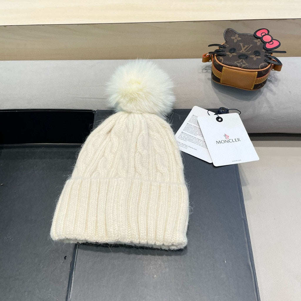 Cable Knit Beanie - image 7