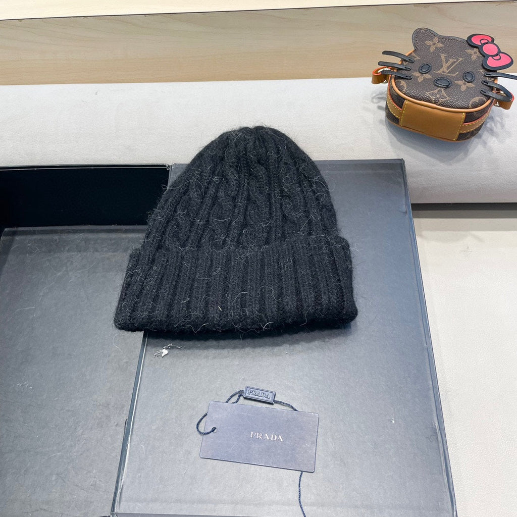 Prada Cable Knit Beanie - image 7