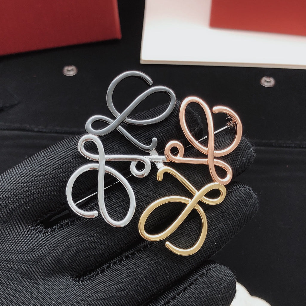 Loewe Multicolor Loop Anagram Brooch - product image 2