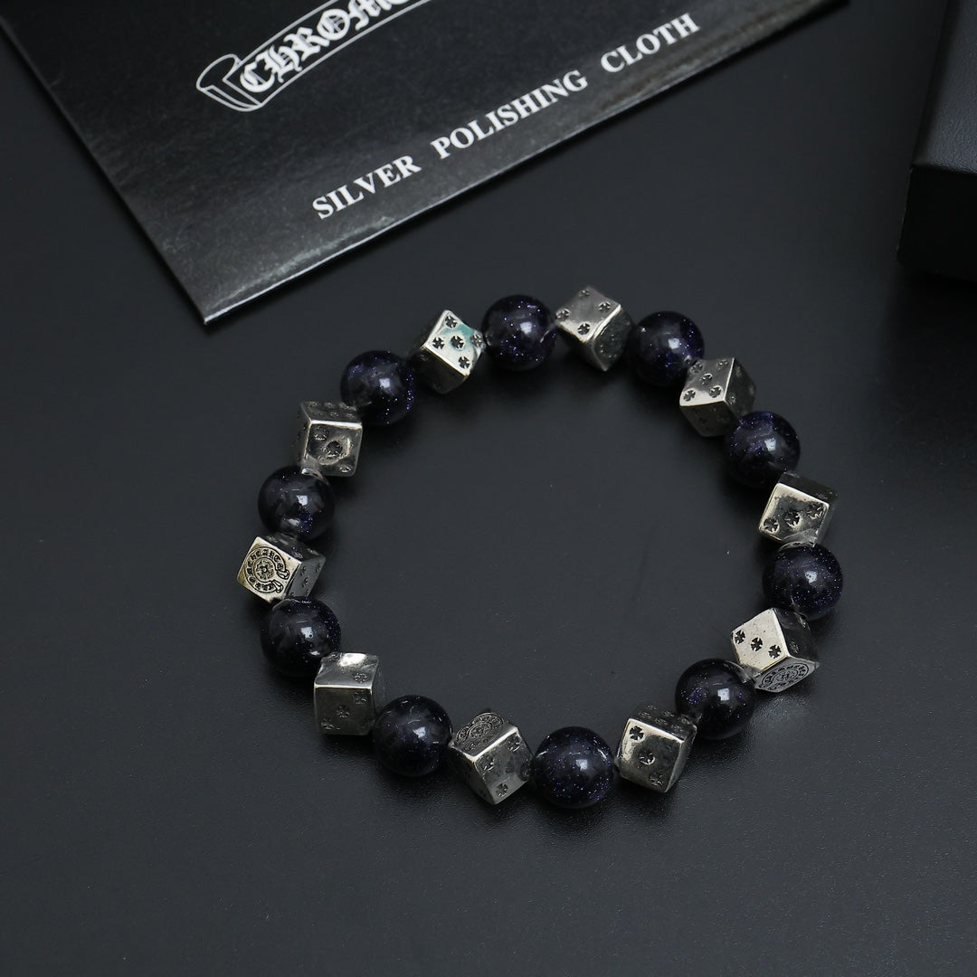 Chrome Hearts Monochrome Large Bead Bracelet - album image 4