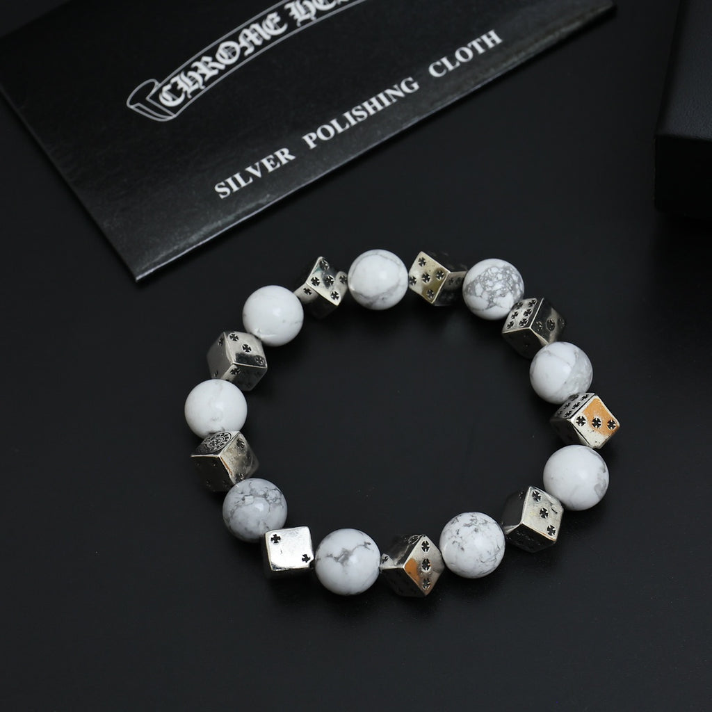 Chrome Hearts Monochrome Large Bead Bracelet - album image 3