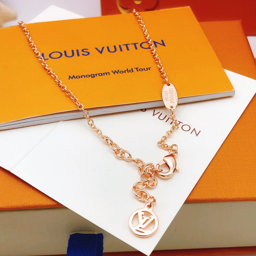 Louis Vuitton Rose Gold-Tone Gold-Tone Necklace - album image 3