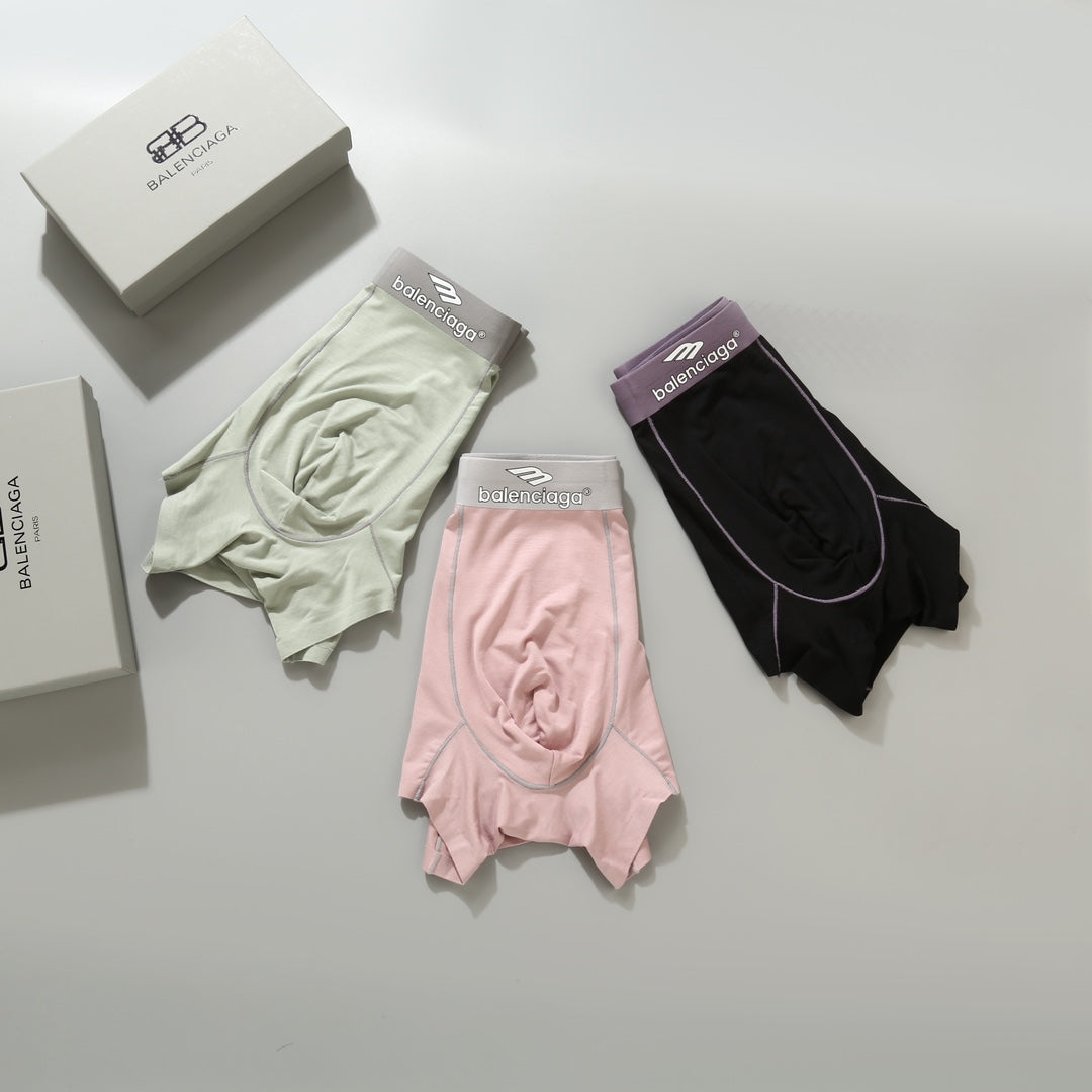 Balenciaga pastel plain waist boxer briefs - view 6