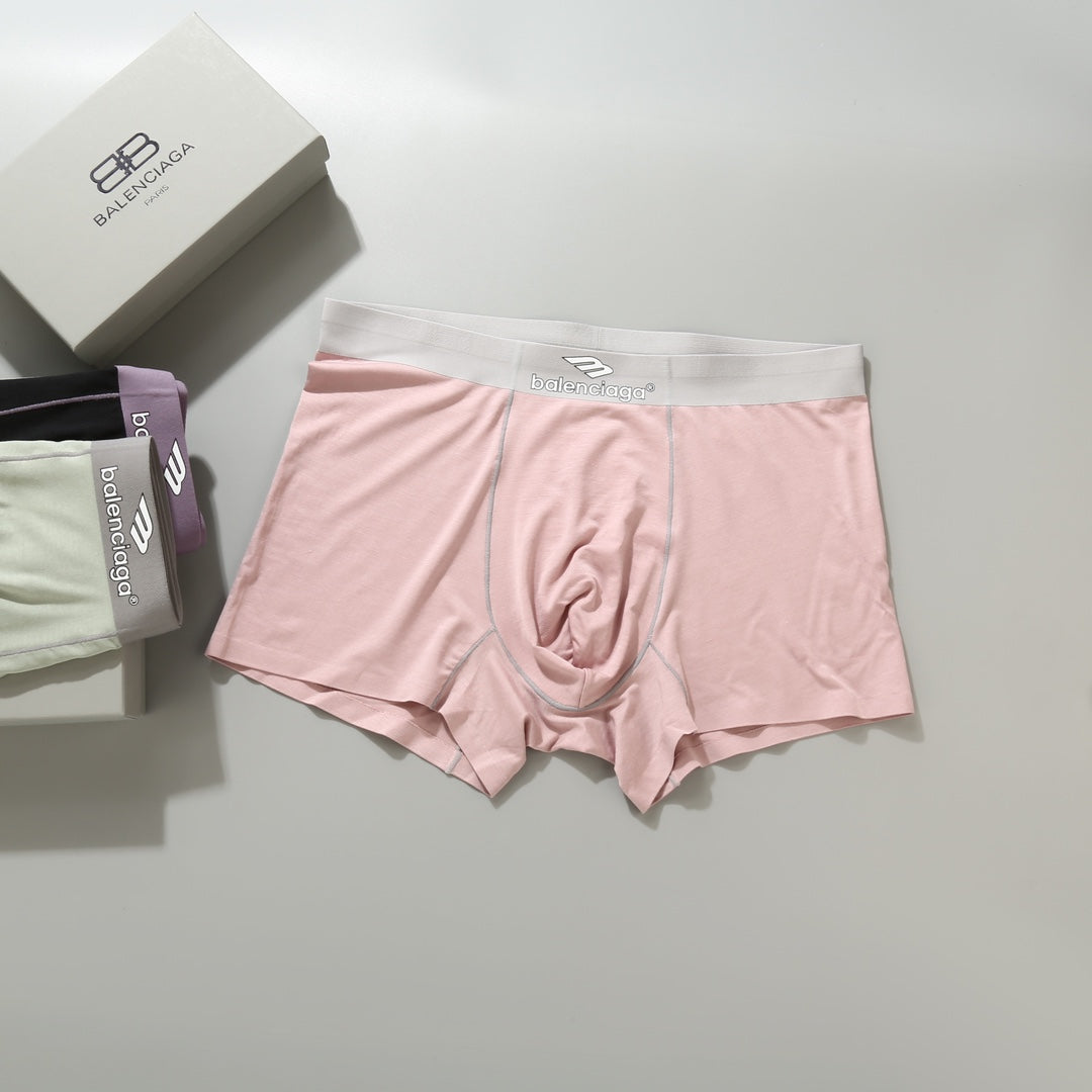 Balenciaga pastel plain waist boxer briefs - view 8