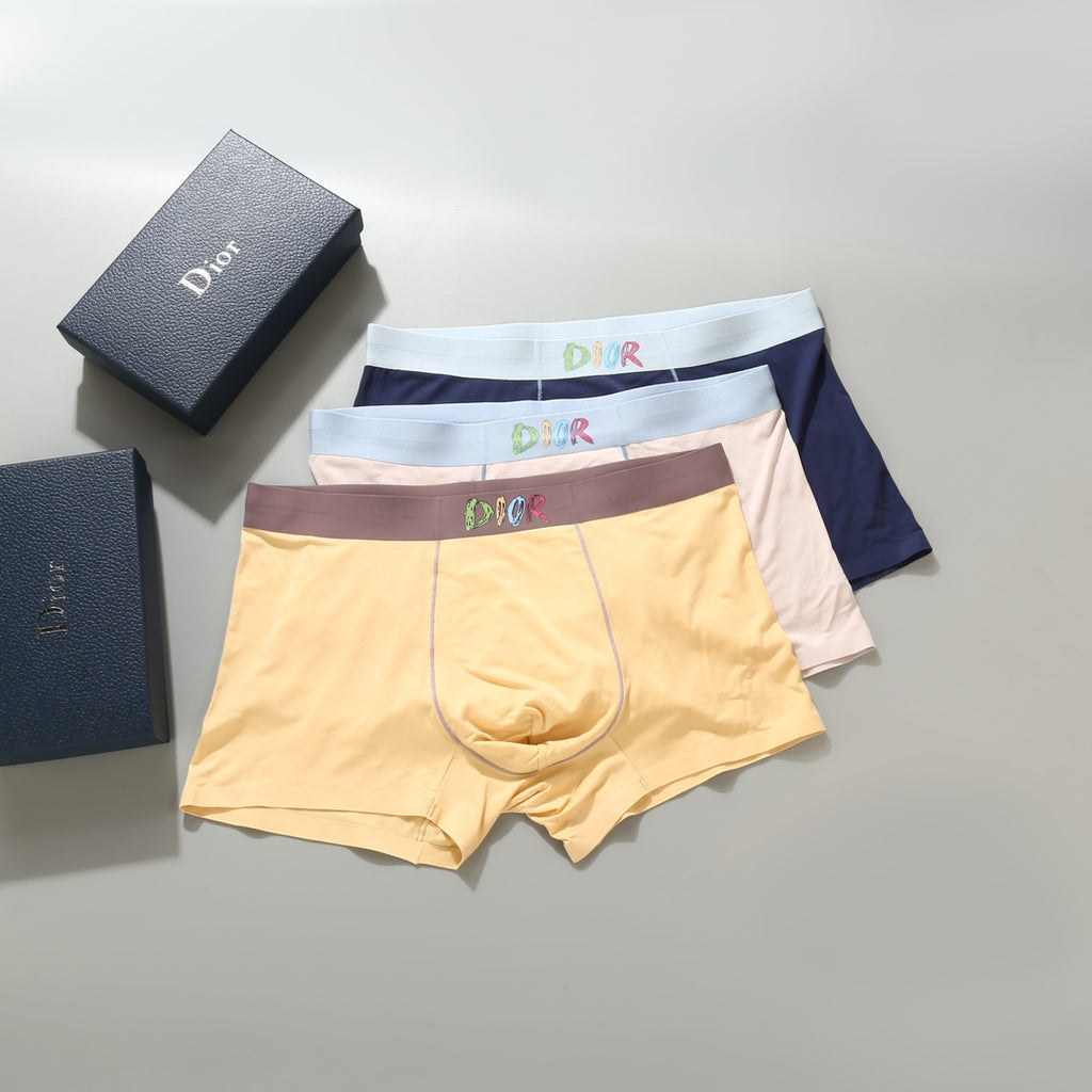 Dior pastel waist wordmark boxer briefs - view 2