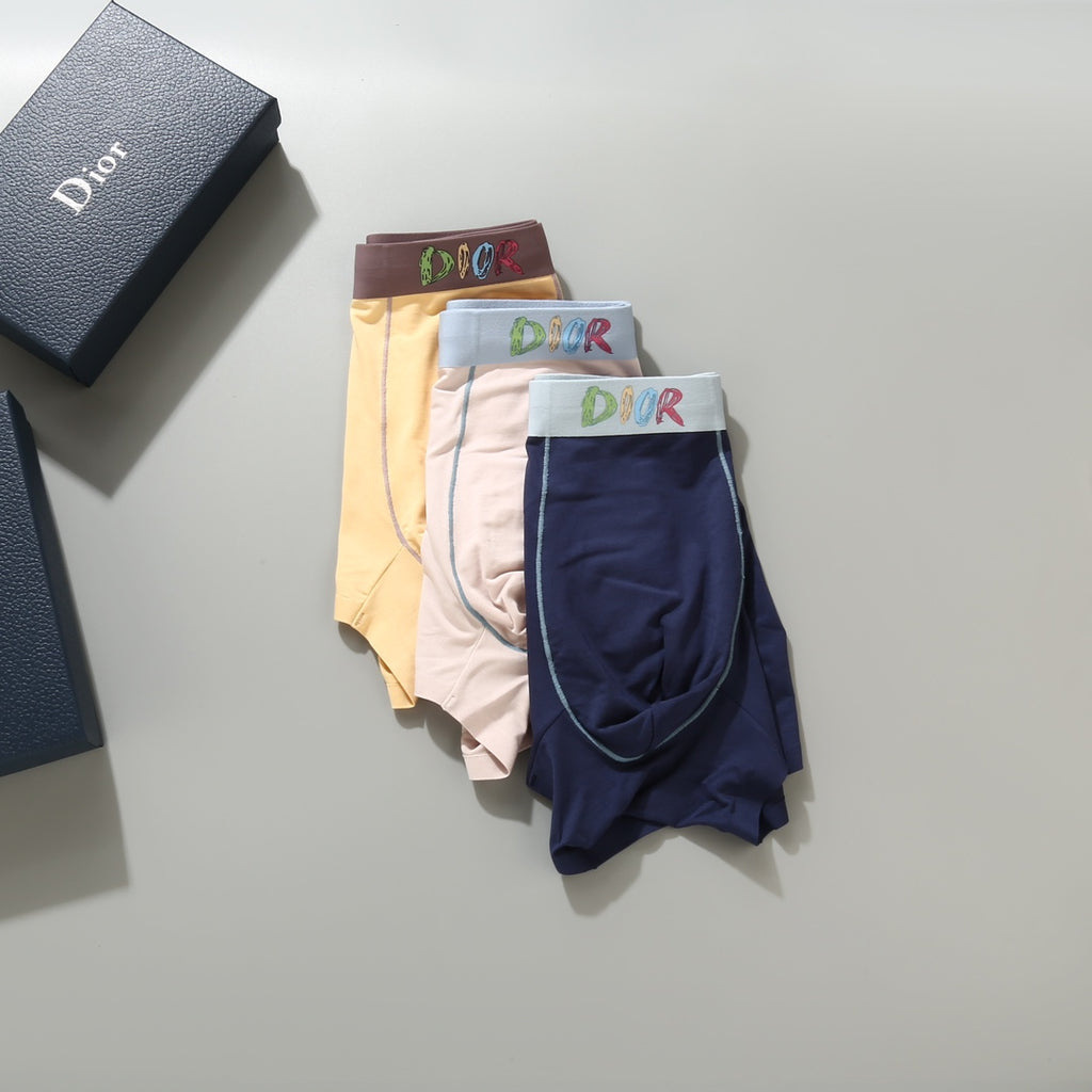 Dior pastel waist wordmark boxer briefs - view 5