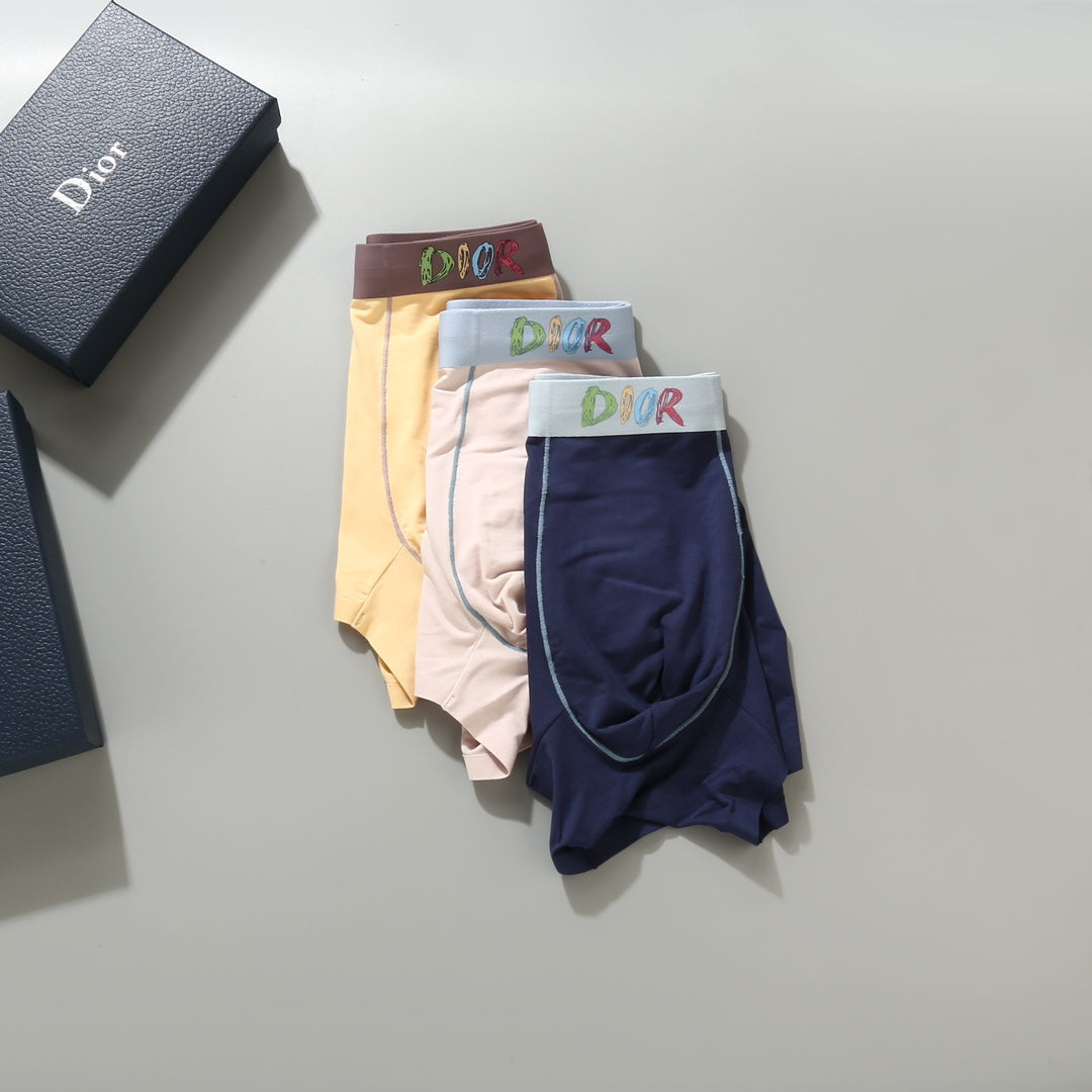Dior pastel waist wordmark boxer briefs - view 5