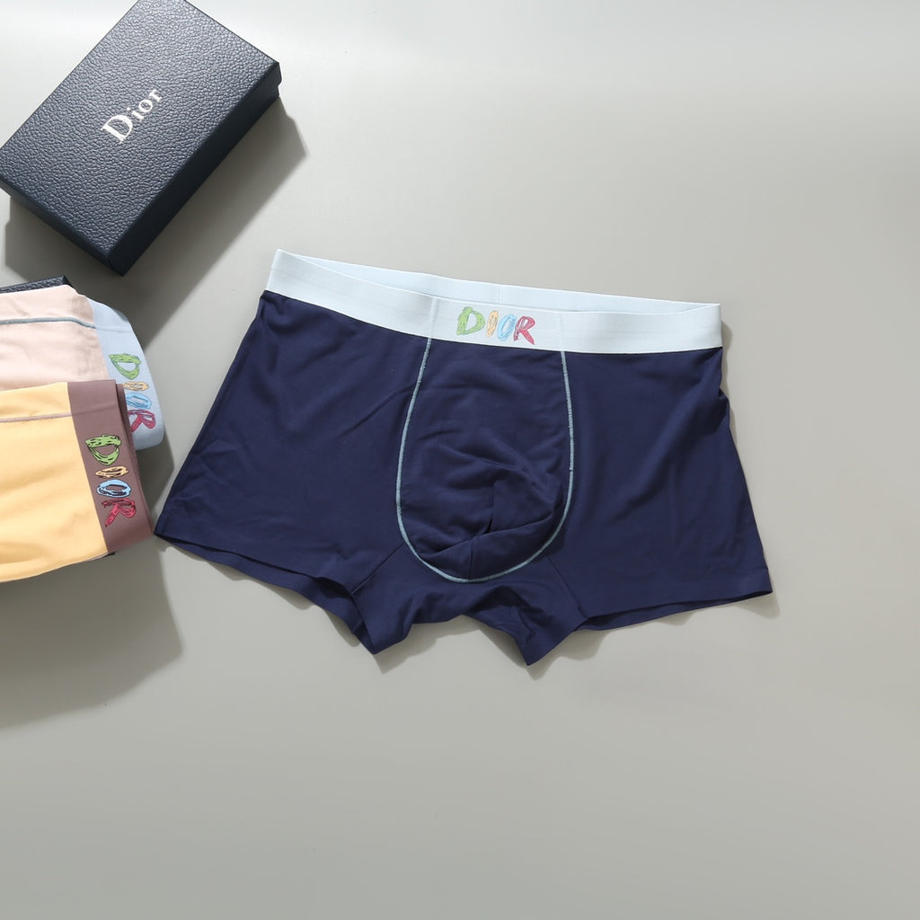 Dior pastel waist wordmark boxer briefs - view 7