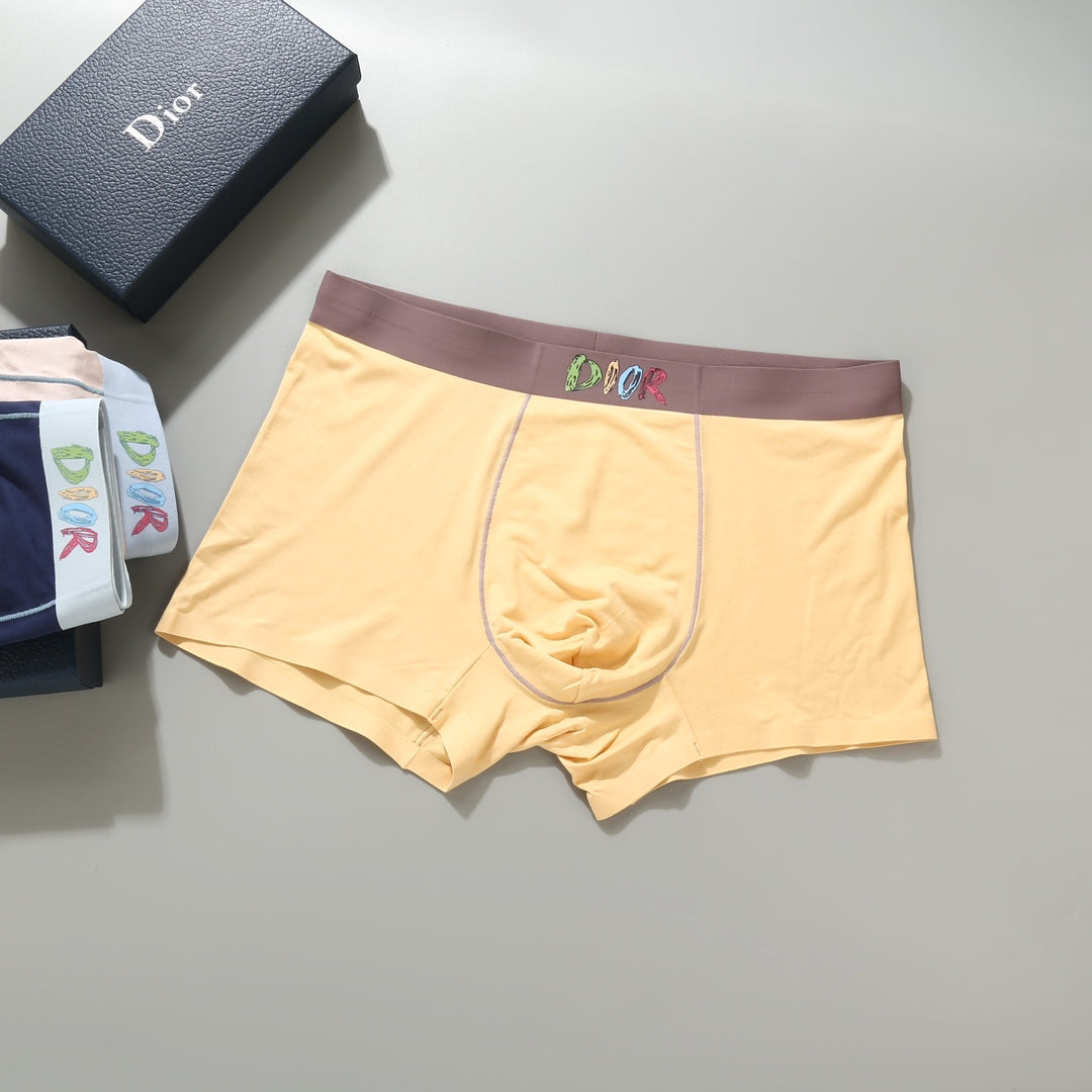Dior pastel waist wordmark boxer briefs - view 8