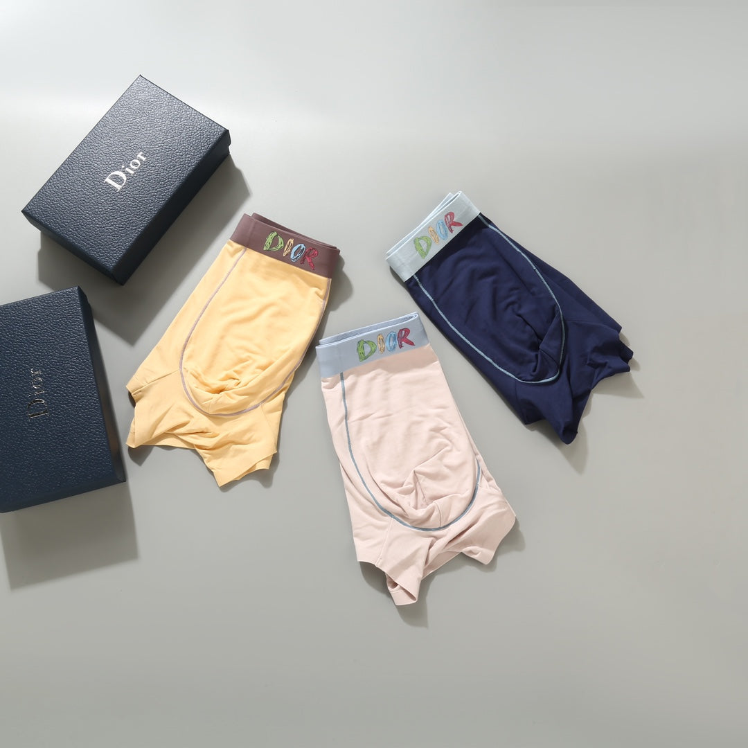 Dior pastel waist wordmark boxer briefs - view 6