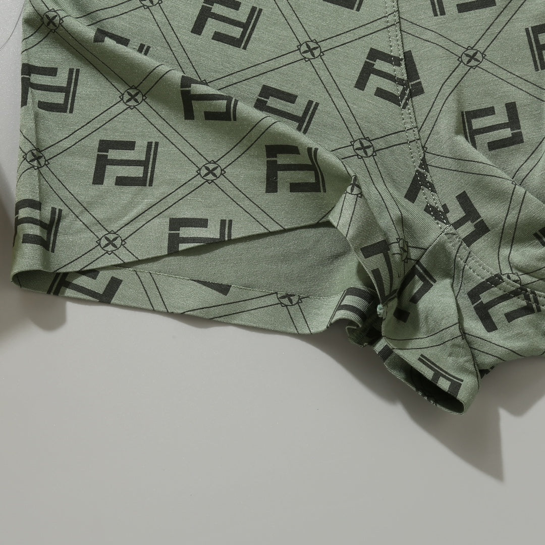 Fendi white eye waist print boxer briefs - view 9