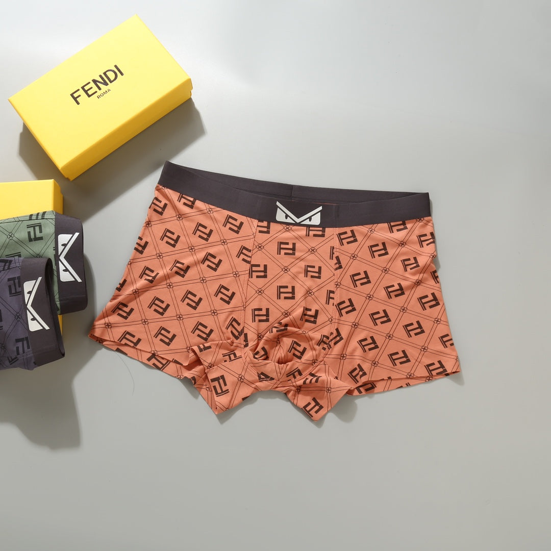 Fendi white eye waist print boxer briefs - view 7