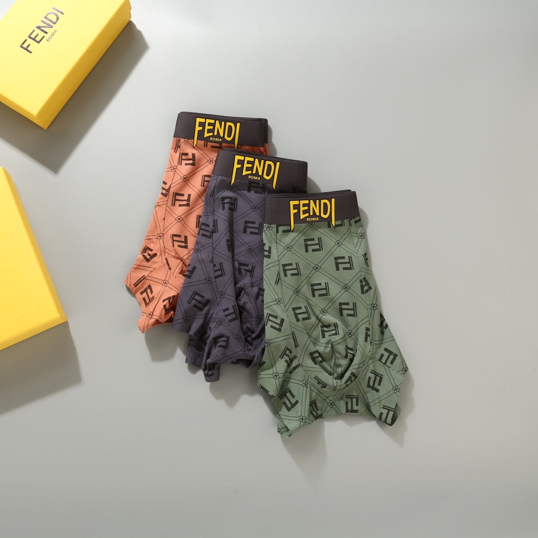 Fendi allover ff wordmark boxer briefs - view 5