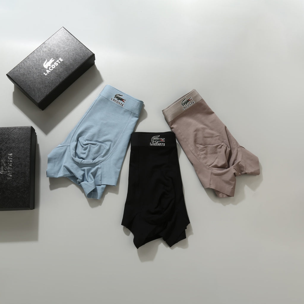 Lacoste crocodile waist emblem boxer briefs - view 6