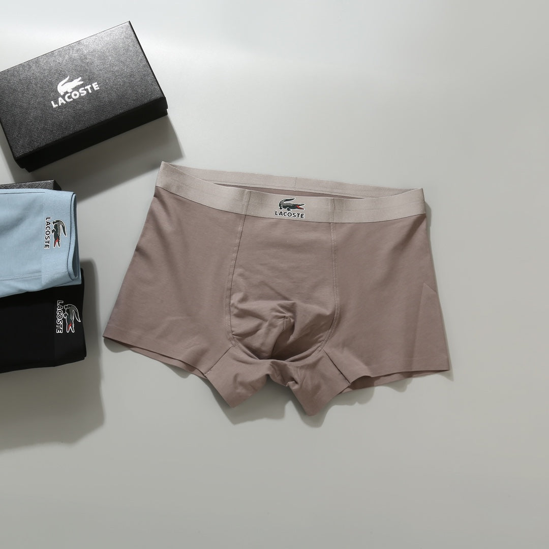 Lacoste crocodile waist emblem boxer briefs - view 7