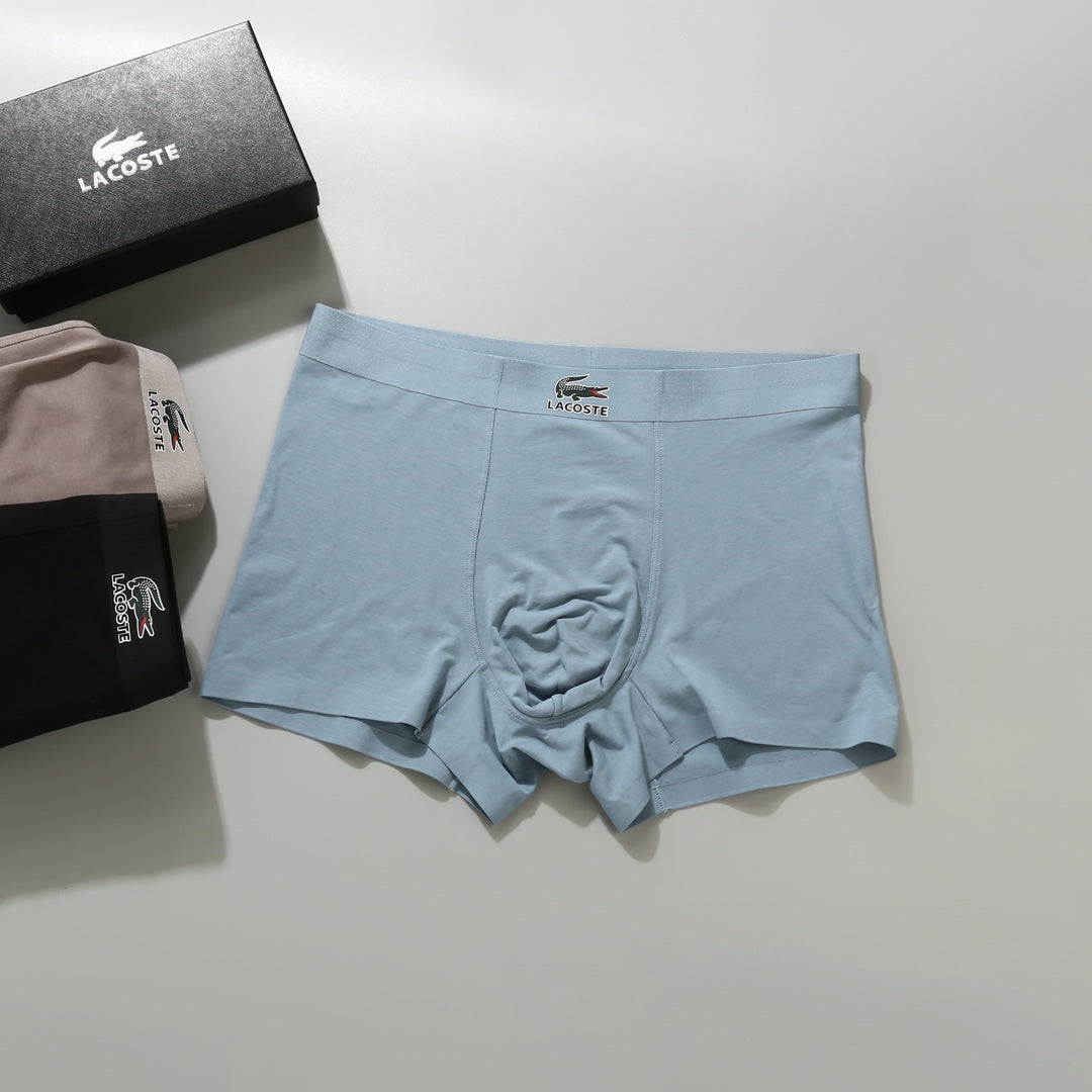 Lacoste crocodile waist emblem boxer briefs - view 8