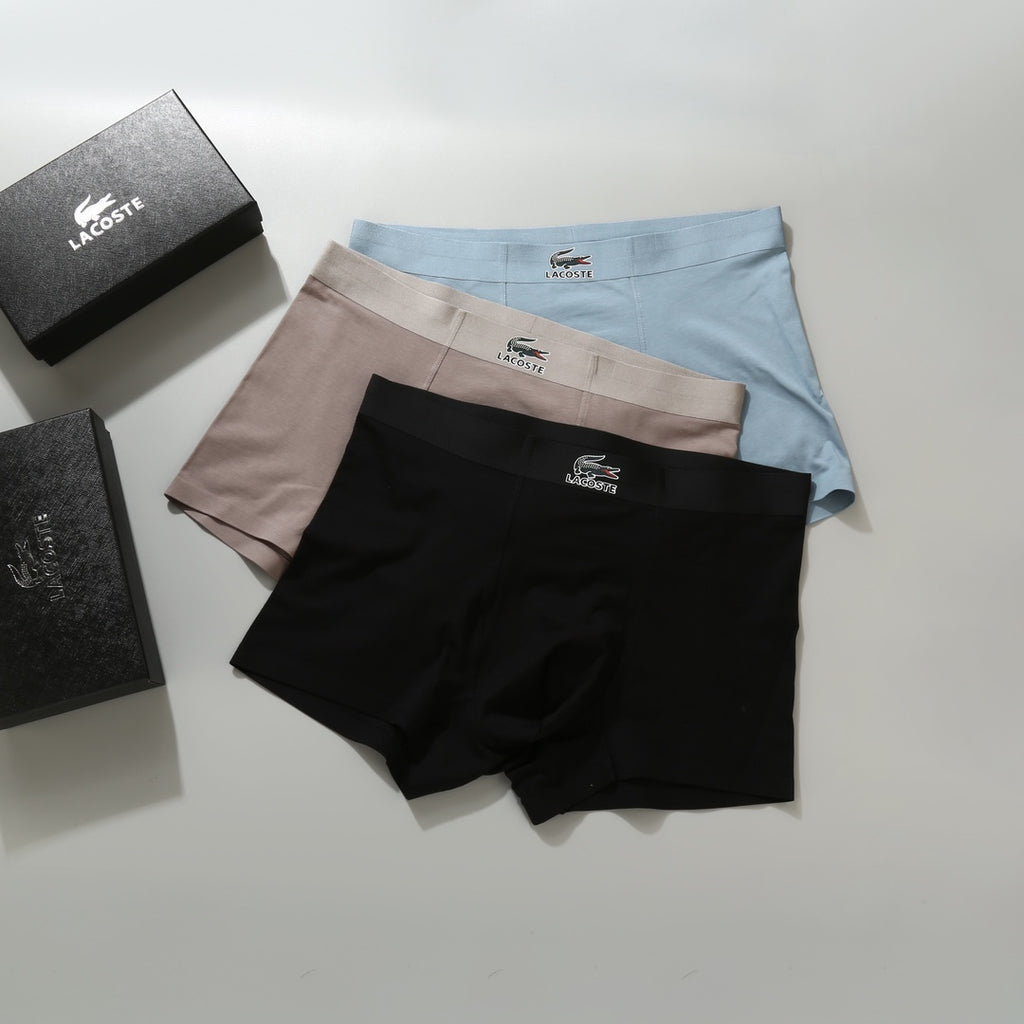 Lacoste crocodile waist emblem boxer briefs - view 2
