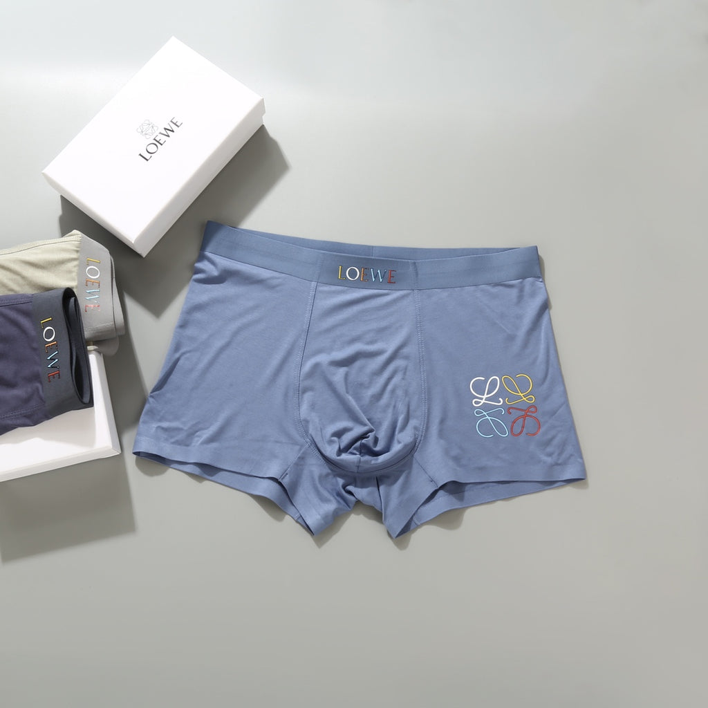Loewe muted contrast waist anagram boxer briefs - view 8