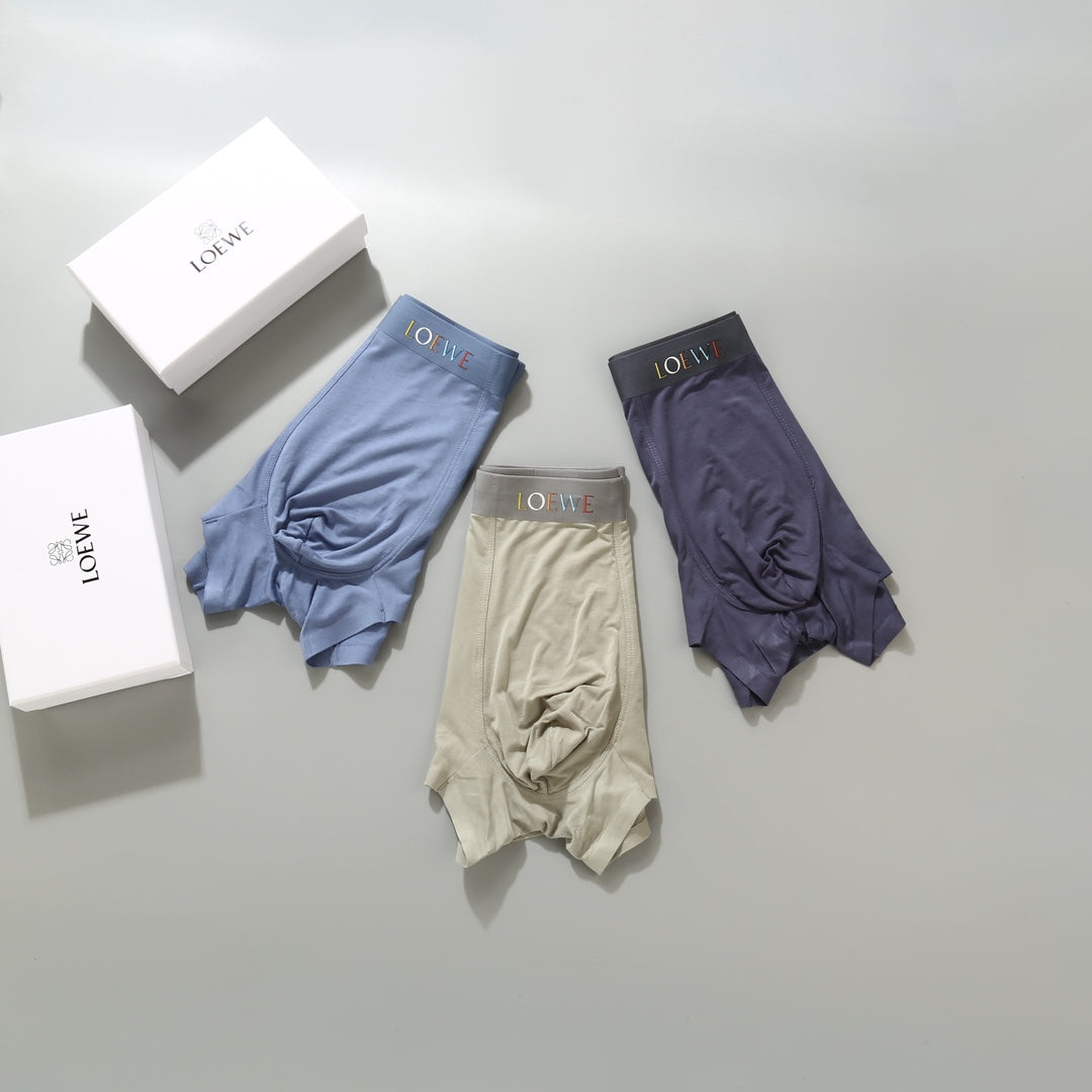 Loewe muted contrast waist anagram boxer briefs - view 6