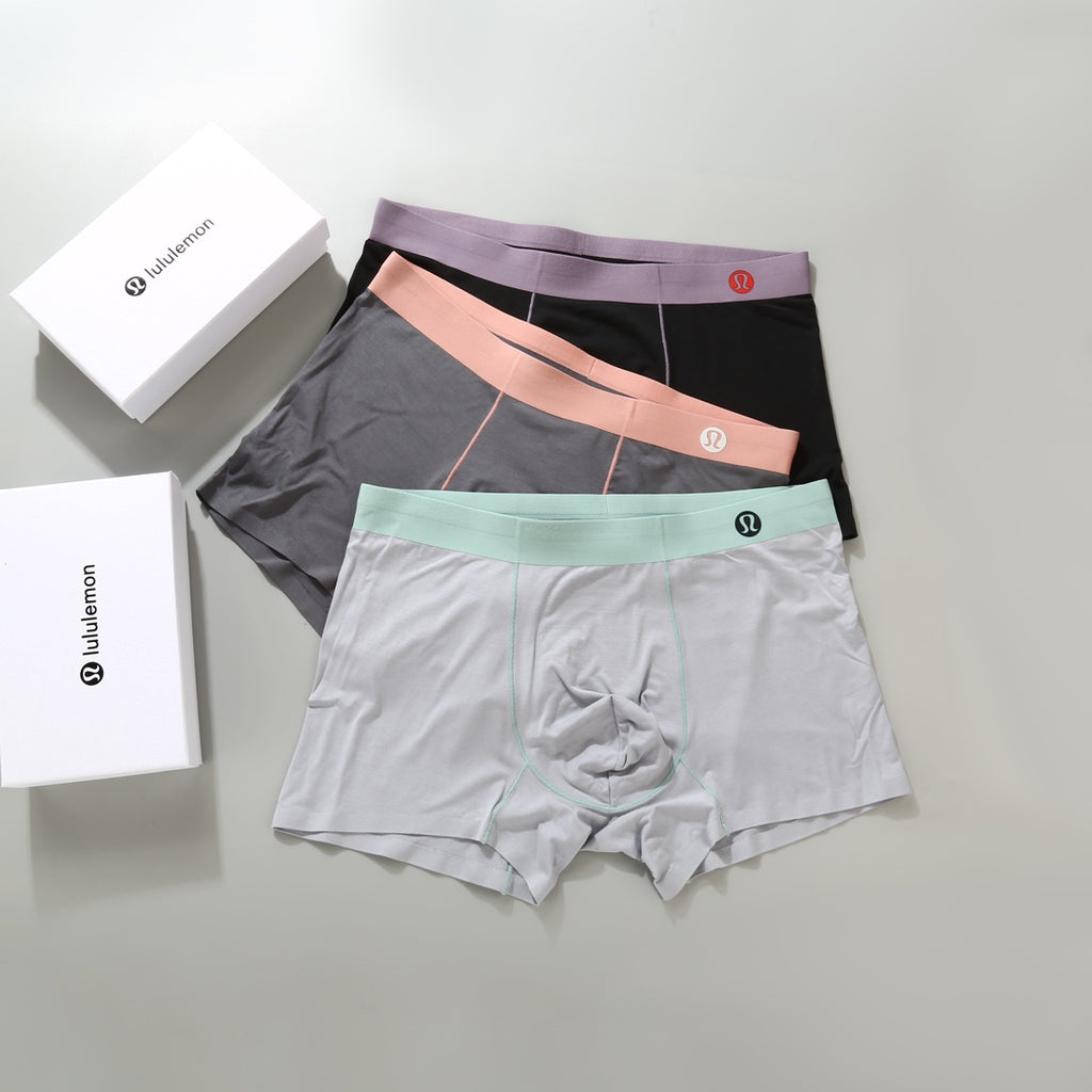 Lululemon pastel contrast seams boxer briefs - view 4