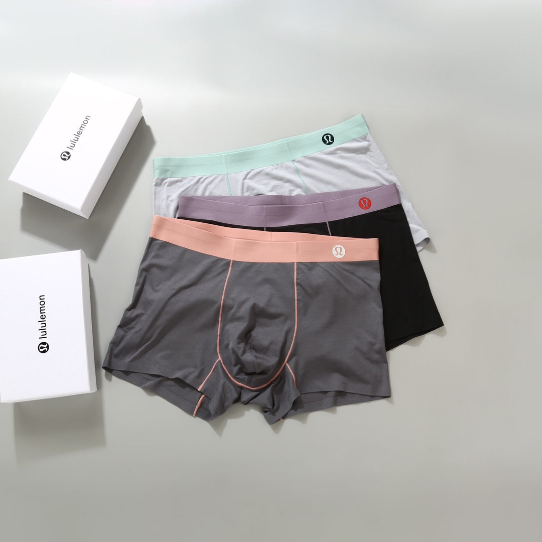Lululemon pastel contrast seams boxer briefs - view 2