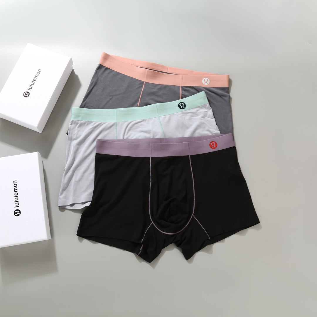 Lululemon pastel contrast seams boxer briefs - view 3