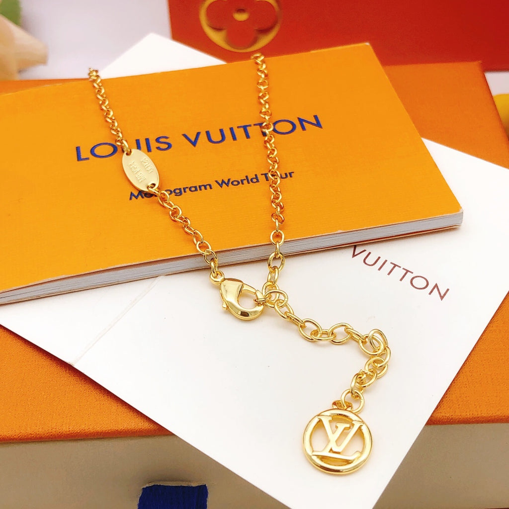Louis Vuitton Blossom Tassel Marquise Crystal Accent Necklace - album image 6
