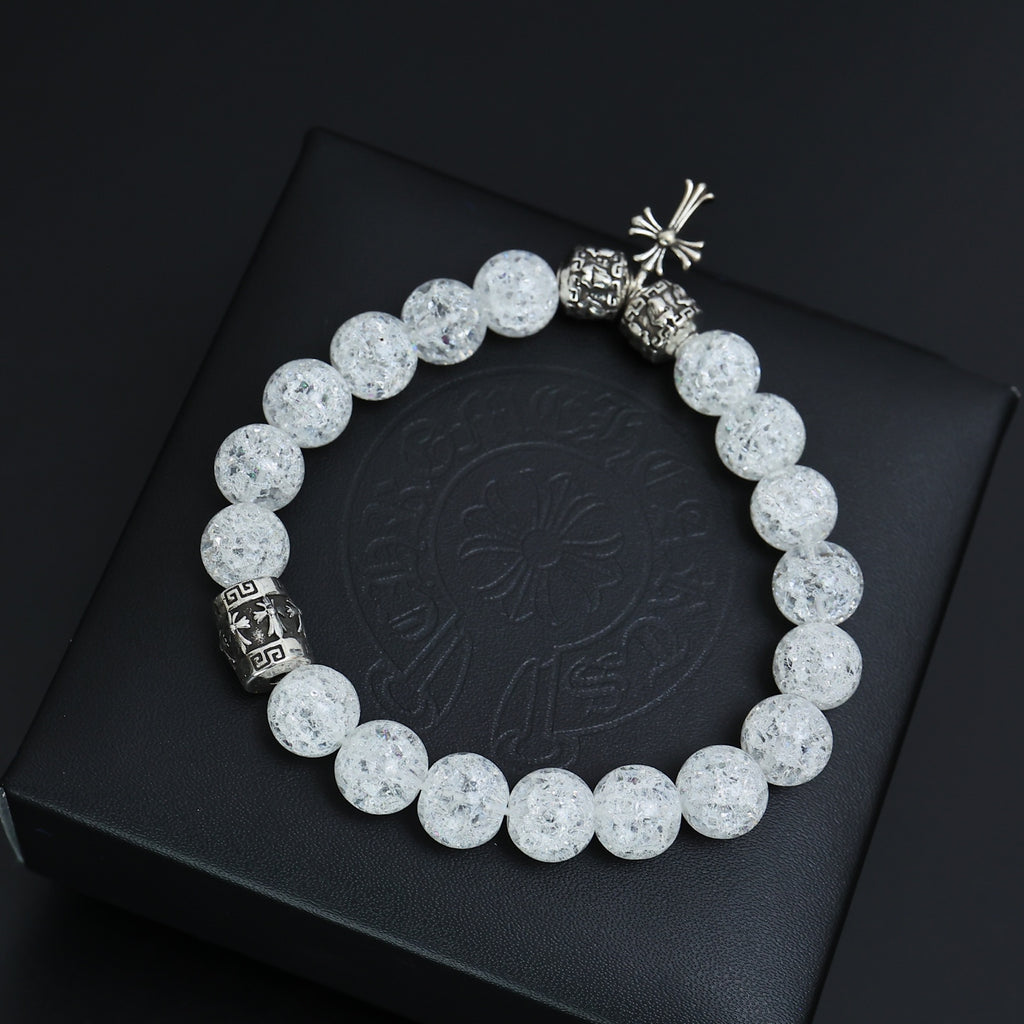 Chrome Hearts Monochrome Bead Charm Bracelet - album image 2