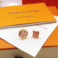 Louis Vuitton Pink Flower Earrings - album image 1