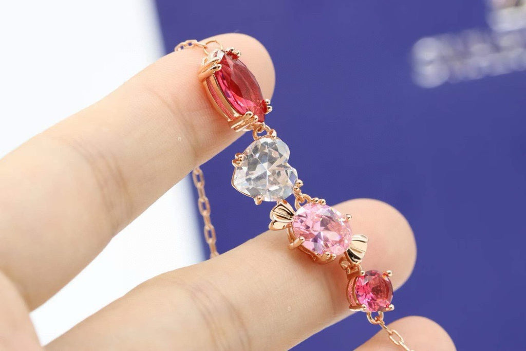 Swarovski Multicolor Crystal Candy Slider Bracelet - album image 3