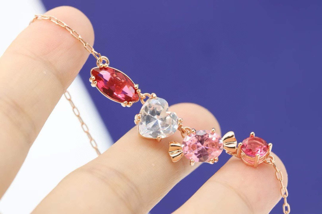 Swarovski Multicolor Crystal Candy Slider Bracelet - album image 4